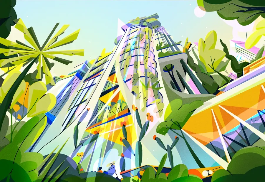 Fabrizio Lenci illustration for RICS Modus