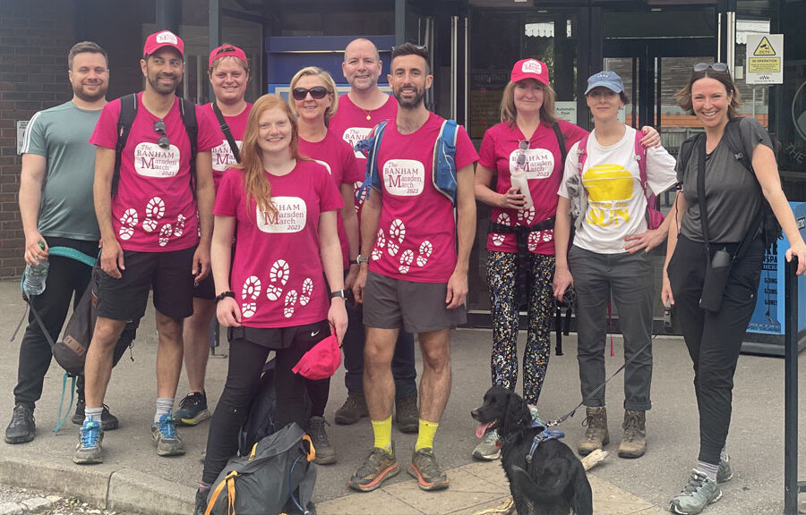 Sunday steps out for The Royal Marsden
