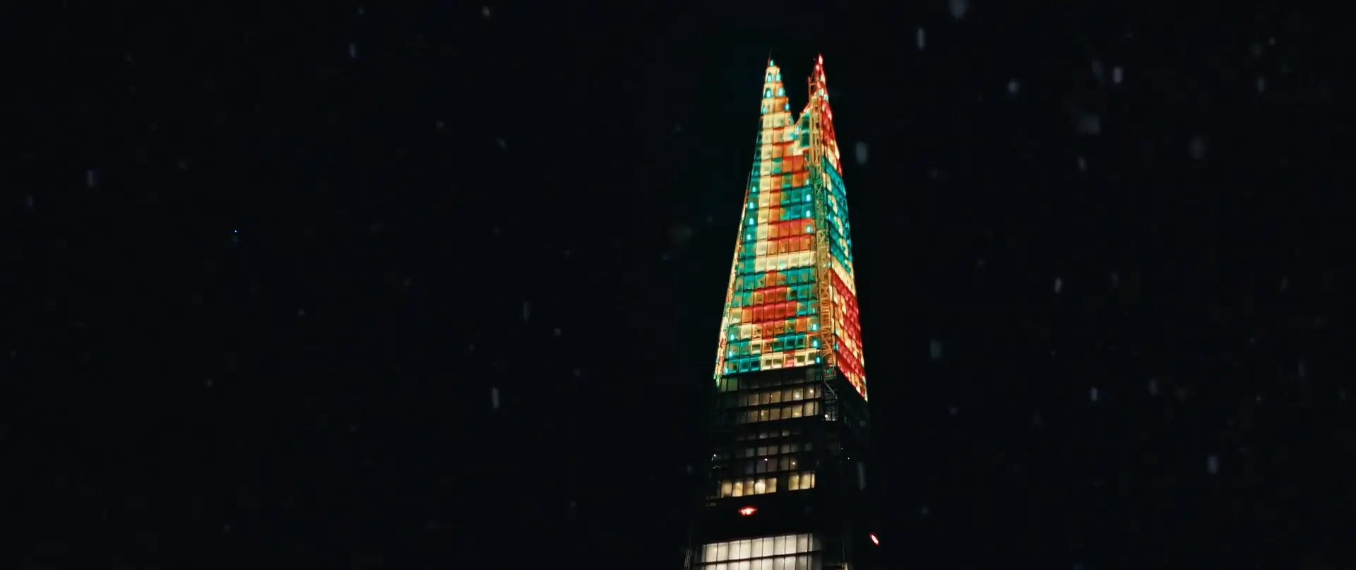 For All the Pieces of London: Celebrating the Shard’s festive lights