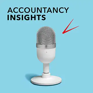Cover shot for ICAEW podcast