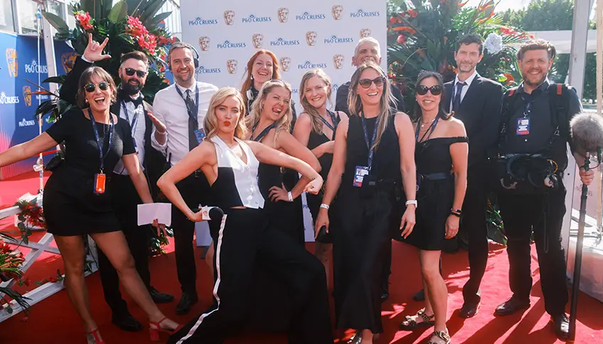 P&O Cruises and Sunday at the BAFTAs