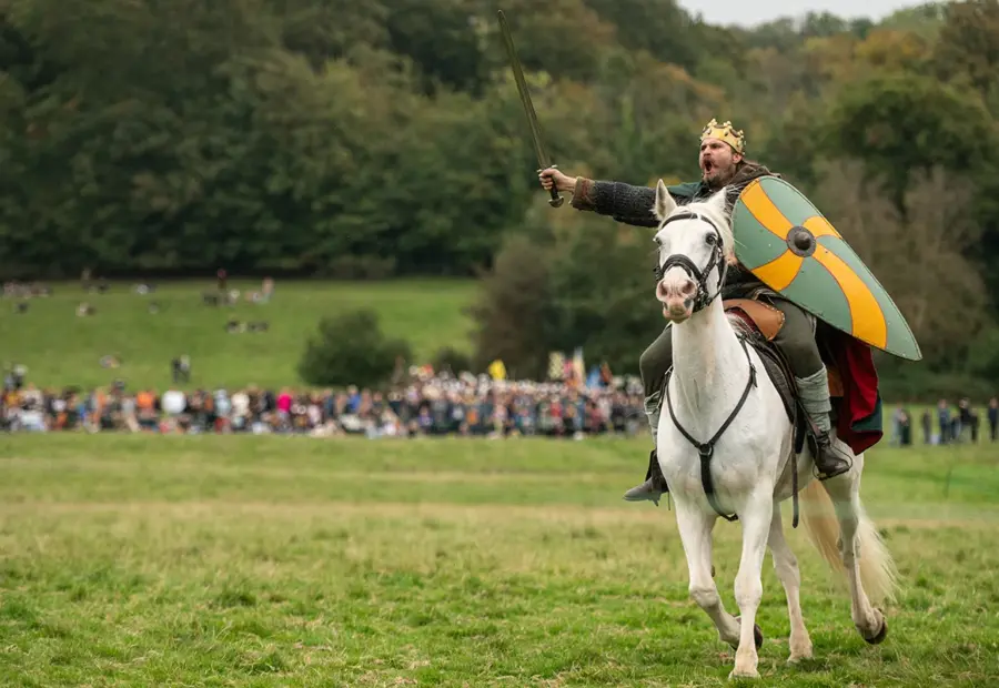 Why we shot the Battle of Hastings a year early