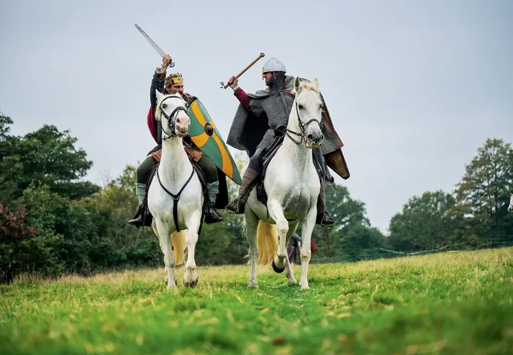 Still from the Battle of Hastings reenactment, 2025